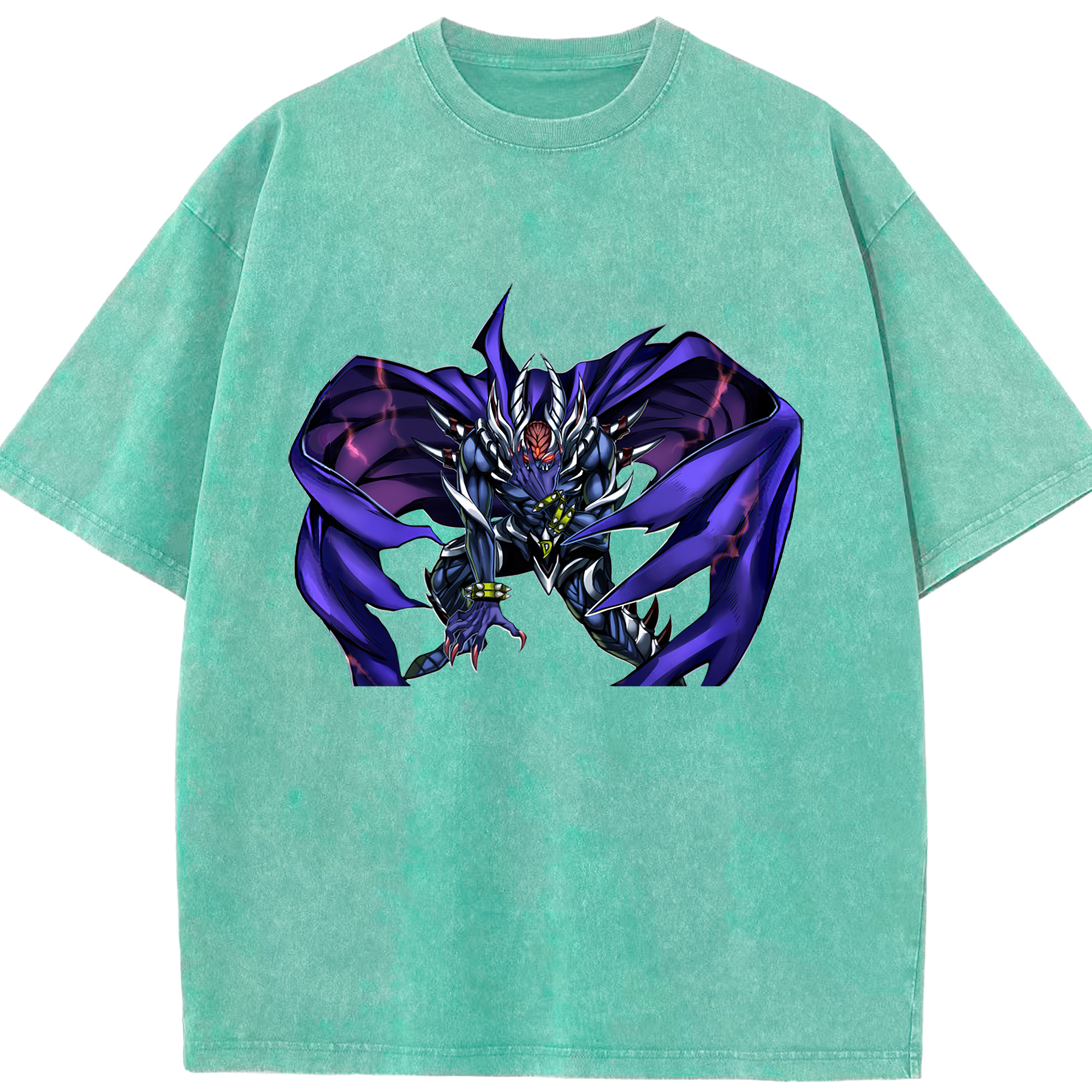 （画像用） 遊☆戯☆王 Yu-Gi-Oh! 綿100% ヴィンテージ風 半袖Tシャツ（フロントプリント）